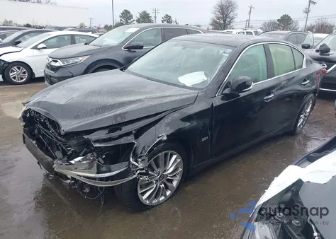 2018 Infiniti Q50 3.0T Luxe from USA, damaged, VIN JN1EV7AP9JM359453